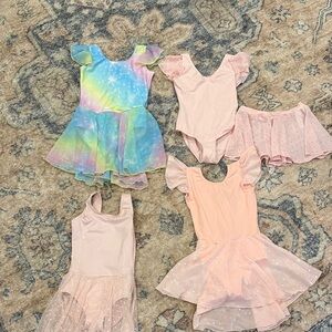 Girls Dance Leotard Bundle